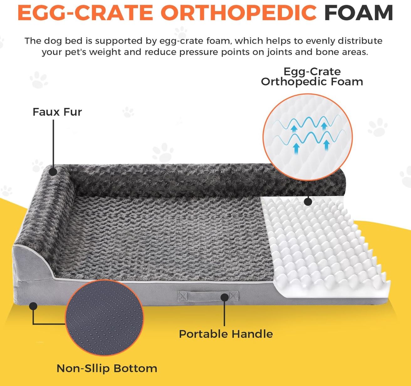 XL Waterproof Dog Bed